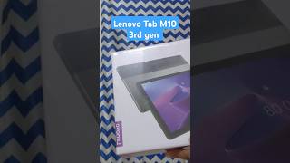 Lenovo Tab M10 3rd gen unboxing [upl. by Nyliret]