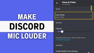 How to Loud Mic on Discord App FULL GUIDE [upl. by Yim]