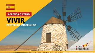 VERBO VIVIR  PRETÉRITO INDEFINIDO  ESPANHOL [upl. by Acissev]