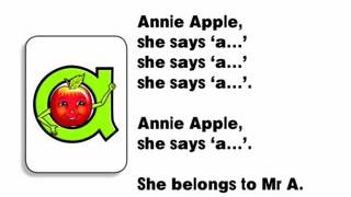 Annie Apple Letterland Full HD Song [upl. by Halie618]