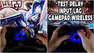 Gamepad Wireless Delay Test Input Lag Controller GameSir T4 Pro [upl. by Adnohsor]