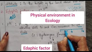 Edaphic factor in ecology  soil types  soil structure  humus  soil pH [upl. by Lightfoot]