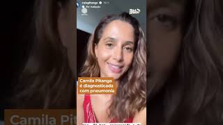 Camila Pitanga é diagnosticada com pneumonia shorts [upl. by Lindi]