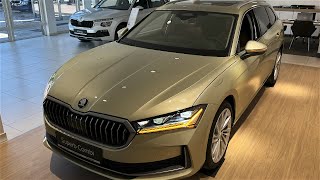 NEW Skoda SUPERB Combi LampK 2024  Visual review [upl. by Nnovahs851]