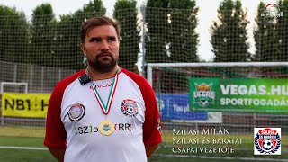 Szilasi Milán interjú Vegashu MINIFUTBALL MAGYAR KUPA DÖNTŐ [upl. by Georges]