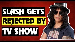 Guns N Roses News Slash Gets Rejected By TV Show  The Walking Dead [upl. by Nohsed]