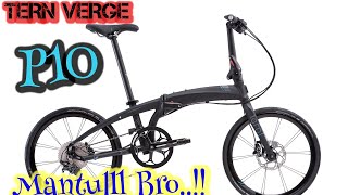 Folding bike Tern Verge P10 [upl. by Ehcadroj]