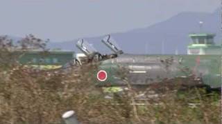 F4 Phantom TakeOff 2011 JAPAN [upl. by Lucina868]