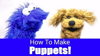 How To Make A Puppet  Puppet Building 101  How to Make a Snoof [upl. by Dehlia817]