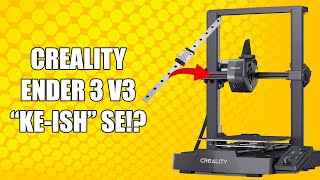 Ender 3 V3 SE Xaxis Linear Rail Upgrade [upl. by Conney]