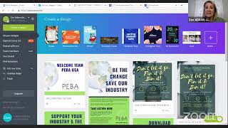 CANVA Tutorial by Zoe AdamsJones [upl. by Aracot313]