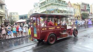 Disneys Rainy Day Character Cavalcade in HD [upl. by Schlicher]