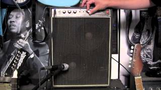 1960s Teisco Checkmate 88 Amp Demo [upl. by Leyes327]