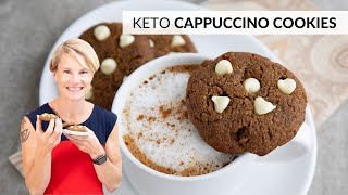 Keto Cappuccino Cookies A fun twist on low carb dessert [upl. by Edea]