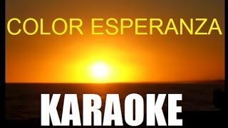 KARAOKE Color Esperanza [upl. by Sherye]