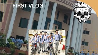 This is my first vlog 🥀♥️ pgc sir ne physical activity krwai 😜🥰🫣viralvideo viralvideos trend [upl. by Yelrihs]