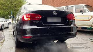 A6 Volkswagen Jetta 14 TSI  resonator delete [upl. by Nnylharas]