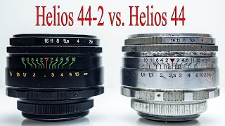 Helios 442 vs Helios 44 58mm f2 [upl. by Anirtak467]