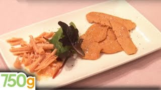 Carpaccio de foie gras  750g [upl. by Lyssa342]