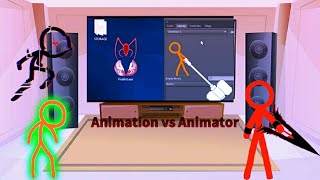 fandom react to Animation vs Animator part 1 [upl. by Nered]