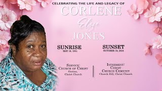 Celebrating the Life and Legacy of Corlene Elsie Jones [upl. by Wallack]