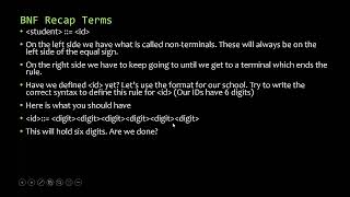 Syntax Diagrams and BNF [upl. by Dimitri881]