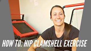 Hip Exercise  Improve your clamshell with Dr Kasia [upl. by Cristin]