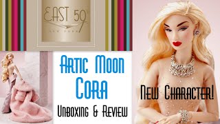 🌙 ARTIC MOON CORALYNN CORA KWAN DOLL NEW CHARACTER EAST 59TH 👑 ECW 🌎 UNBOXING amp REVIEW [upl. by Edgard]