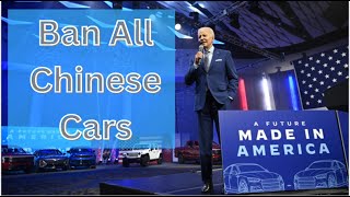 Biden To Pass Tariffs on Chinese EVs [upl. by Tnemelc]