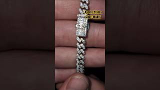 Unboxing Aporro 6mm Micro Round Cut Moissanite Cuban Link Chain Full Review Coming Soon shorts [upl. by Idok]