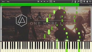 One More Light  Linkin Park Piano Cover  Tutorial [upl. by Badger]