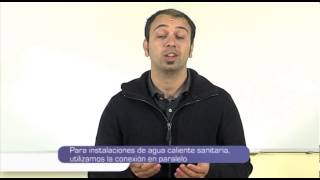 Tipos de conexiones de colectores solares térmicos [upl. by Avrit]