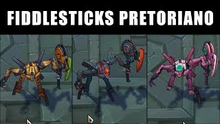 Fiddlesticks Pretoriano  Croma Skin [upl. by Digirb498]