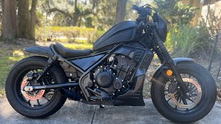 2024 Honda Rebel 500 ABS SE Walk Around [upl. by Nye]