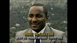 Mike McCallum vs Donald Curry Full Fight Knockout amp Highlights Caesars Palace071987 Nice KO [upl. by Rolando]