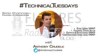 TechnicalTuesdays Using the VWAP – Brian Shannon [upl. by Aidni475]