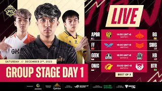 LIVE  DAY 1  M5 World Championship Group Stage  ENG [upl. by Heywood]