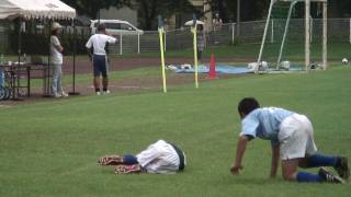 激突！PKだ711小学5年生大会②FIFA WorldCup2010決勝直前！痛いファール！FIFA WorldCup2010決勝戦直前小学5年生大会をビデオ撮影。 [upl. by Doss]