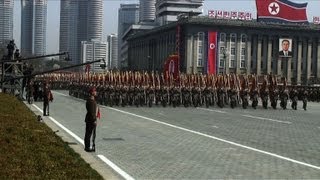 Desfile militar en Corea del Norte [upl. by Remmer]