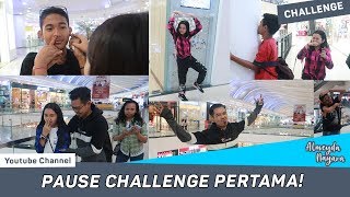 PAUSE CHALLENGE  MALU GAES DI LIATIN ORANG ORANG [upl. by Annoek406]