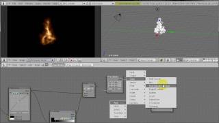 Nions Blender Tutorial Fire pt 24 Compositing [upl. by Ysabel]