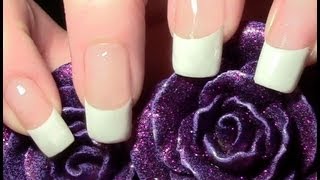 French Manicure leicht gemacht   Saubere Smileline Tutorial  French Nägel selber machen [upl. by Dorca]