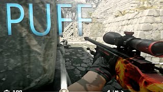 CS2 is too EASY  PUFF 💚 INSANE CS2 MONTAGE [upl. by Ahseirej741]