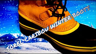 Sorel Caribou Winter Waterproof Snow Boots Warm Happy Feet [upl. by Viviyan]