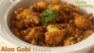 Aloo Gobi Masala  North Indian gravies [upl. by Atinus]