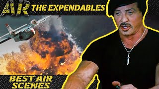 AIRBORNE CARNAGE  Best Scenes  THE EXPENDABLES [upl. by Valeda675]