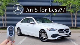 2022 Mercedes CClass  Is This a HALFPRICED SClass ALLNEW [upl. by Anitnatsnoc]