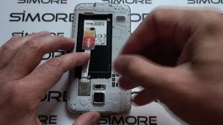 Samsung Galaxy S5  How to convert single SIM to Dual SIM with SIMore WXTwin Micro [upl. by Airan]