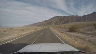 Road to Ubehebe Crater from Stovepipe Wells Death Valley [upl. by Odlanyar]