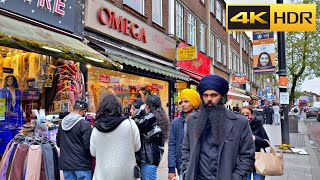 Multicultural London Walk SouthallMay 2021  Ramadan and Eid shopping Little India 4K HDR [upl. by Wendelin]